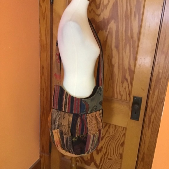 Grateful Dead NWT Orange Patchwork Purse - Picture 8 of 12